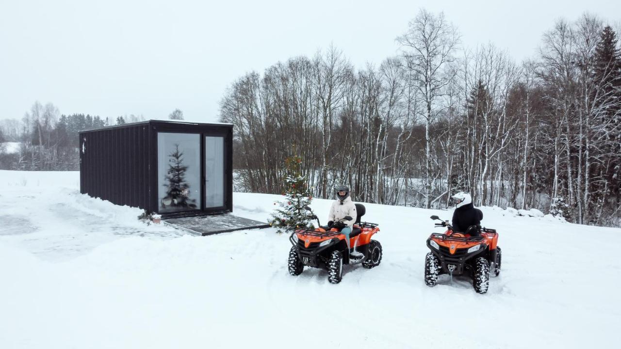 Unique Tiny House Getaway In The Nature - Kensho Puugi Exteriér fotografie